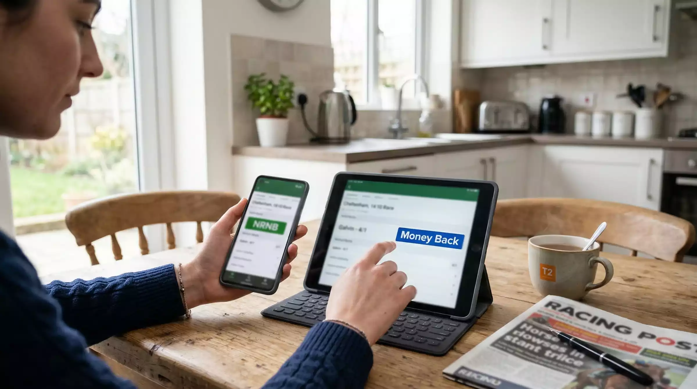 Comparing non-runner no bet and NRMB bookmaker promotions for horse racing